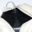 BALENCIAGA Camera Bag XS Every Day Bag Leather Silver 552372 Auth bs36305-20