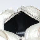 BALENCIAGA Camera Bag XS Every Day Bag Leather Silver 552372 Auth bs36305-21