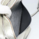 BALENCIAGA Camera Bag XS Every Day Bag Leather Silver 552372 Auth bs36305-22