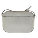 BALENCIAGA Camera Bag XS Every Day Bag Leather Silver 552372 Auth bs36305-2