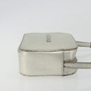 BALENCIAGA Camera Bag XS Every Day Bag Leather Silver 552372 Auth bs36305-3