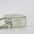 BALENCIAGA Camera Bag XS Every Day Bag Leather Silver 552372 Auth bs36305-4
