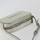 BALENCIAGA Camera Bag XS Every Day Bag Leather Silver 552372 Auth bs36305-6