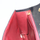 CHANEL Matelasse Chain Shoulder Bag Lamb Skin Black Gold CC Auth bs36306V-20