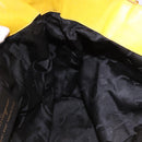 Salvatore Ferragamo Chain Shoulder Bag Canvas Yellow Gold Auth bs36309-18