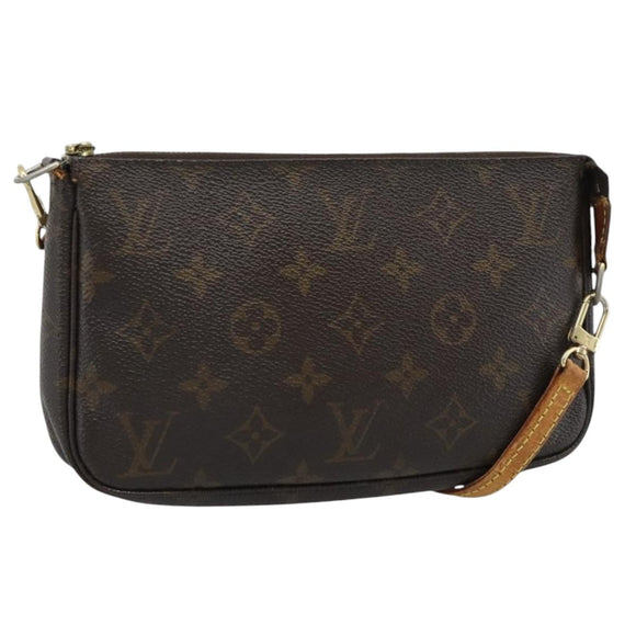 LOUIS VUITTON Monogram Pochette Accessoires Pouch M51980 LV Auth bs36314