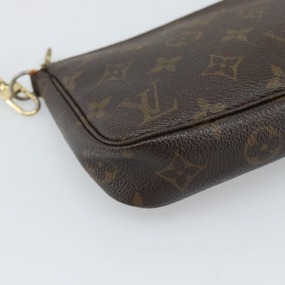 LOUIS VUITTON Monogram Pochette Accessoires Pouch M51980 LV Auth bs36314