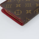 LOUIS VUITTON Monogram Cherry Porte Monnaie Zip Wallet M95006 LV Auth bs36316A-16