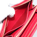 LOUIS VUITTON Monogram Cherry Porte Monnaie Zip Wallet M95006 LV Auth bs36316A-18