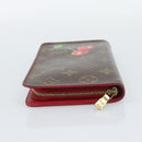 LOUIS VUITTON Monogram Cherry Porte Monnaie Zip Wallet M95006 LV Auth bs36316A-3
