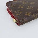 LOUIS VUITTON Monogram Cherry Porte Monnaie Zip Wallet M95006 LV Auth bs36316A-14