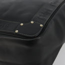 Chloe Eden Tote Bag Leather Black Gold Auth bs36317-12