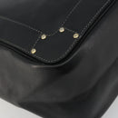 Chloe Eden Tote Bag Leather Black Gold Auth bs36317-15