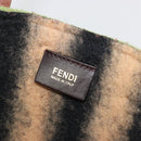FENDI Tote Bag Wool Green Auth bs36321A-17