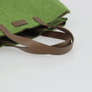 FENDI Tote Bag Wool Green Auth bs36321A-7
