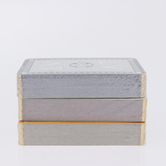 LOUIS VUITTON Cult Towaju Playing Cards Paper Red Yellow Blue LV Auth bs36324