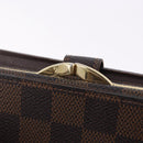 LOUIS VUITTON Damier Ebene Portefeuille Viennois Wallet N61674 LV Auth bs36328-8