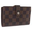 LOUIS VUITTON Damier Ebene Portefeuille Viennois Wallet N61674 LV Auth bs36328-1