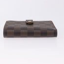 LOUIS VUITTON Damier Ebene Portefeuille Viennois Wallet N61674 LV Auth bs36328-6