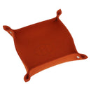 HERMES Vie de France tray Accessory Case Felt Orange Auth bs36329V-1