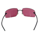 CHANEL Sunglasses Plastic Black CC Auth bs36334-3