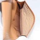 CELINE Macadam Canvas Card Case PVC Leather Brown Auth bs36336V-9