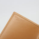 CELINE Macadam Canvas Card Case PVC Leather Brown Auth bs36336V-11