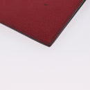 HERMES Agenda Vision Day Planner Cover Leather Red Auth bs36337-16