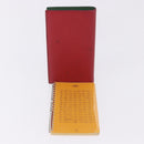 HERMES Agenda Vision Day Planner Cover Leather Red Auth bs36337-12