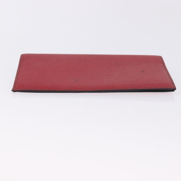 HERMES Agenda Vision Day Planner Cover Leather Red Auth bs36337