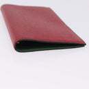 HERMES Agenda Vision Day Planner Cover Leather Red Auth bs36337-6