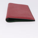 HERMES Agenda Vision Day Planner Cover Leather Red Auth bs36337-7