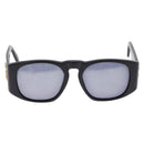 CHANEL Sunglasses Plastic Black Gold CC Auth bs36338-2