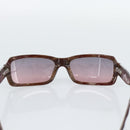 CHANEL Sunglasses Plastic Brown CC Auth bs36339-14