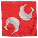 LOUIS VUITTON LV Cup 2000 Scarf Silk Red LV Auth bs36345-1