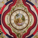 HERMES Carre 90 Scarf Parmi ls Fleurs Je Compte Les Heures Silk Auth bs36347-6