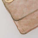 GUCCI GG Canvas Shoulder Bag 2 Set Beige Pink Auth bs36348-16