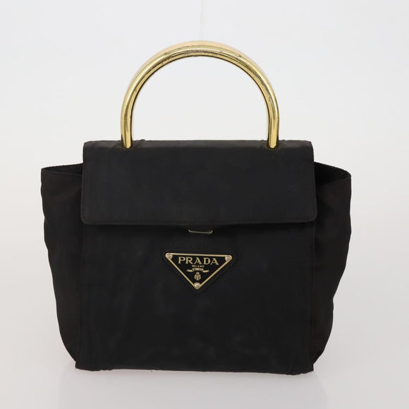 PRADA Shoulder Bag Nylon Canvas 2way 4 Set Red Black Auth bs36350