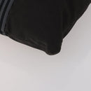 HERMES Hand Bag Canvas 2 Set Red Black Auth bs36352-8
