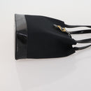 SAINT LAURENT Hand Bag Leather Canvas 2 Set Black Beige Auth bs36353-13