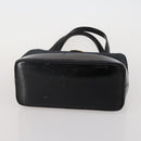 SAINT LAURENT Hand Bag Leather Canvas 2 Set Black Beige Auth bs36353-16