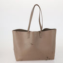 SAINT LAURENT Hand Bag Leather Canvas 2 Set Black Beige Auth bs36353-3