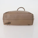 SAINT LAURENT Hand Bag Leather Canvas 2 Set Black Beige Auth bs36353-8