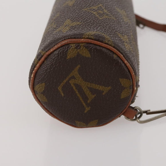 LOUIS VUITTON Monogram Vernis Pouch 4 Set Red LV Auth bs36354