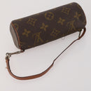 LOUIS VUITTON Monogram Vernis Pouch 4 Set Red LV Auth bs36354-11