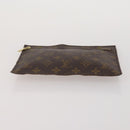LOUIS VUITTON Monogram Vernis Pouch 4 Set Red LV Auth bs36354-26