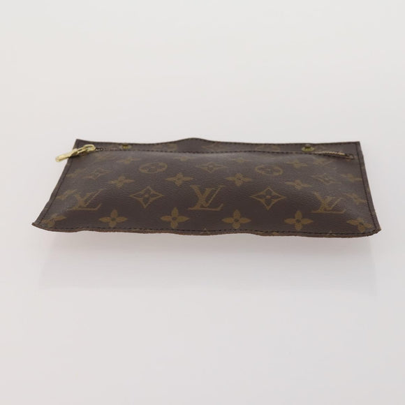 LOUIS VUITTON Monogram Vernis Pouch 4 Set Red LV Auth bs36354
