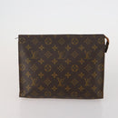 LOUIS VUITTON Monogram Vernis Pouch 4 Set Red LV Auth bs36354-2