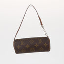LOUIS VUITTON Monogram Vernis Pouch 4 Set Red LV Auth bs36354-8