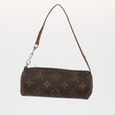LOUIS VUITTON Monogram Vernis Pouch 4 Set Red LV Auth bs36354-9